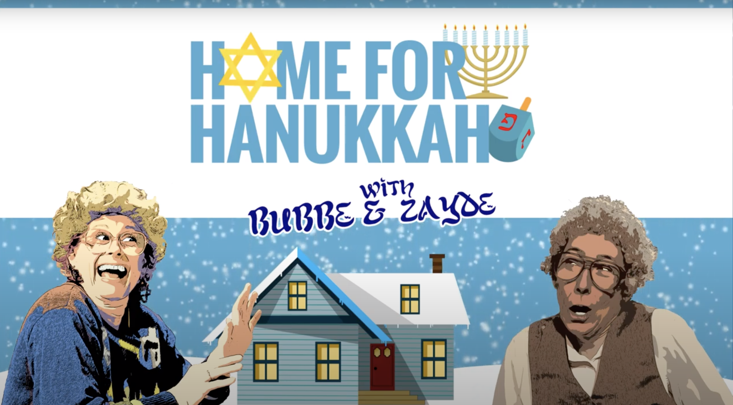 Hannukah Improv With Bubbe & Zayde Live Online