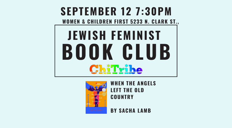 queer jewish bookclub chitribe When the Angels Left the Old Country
