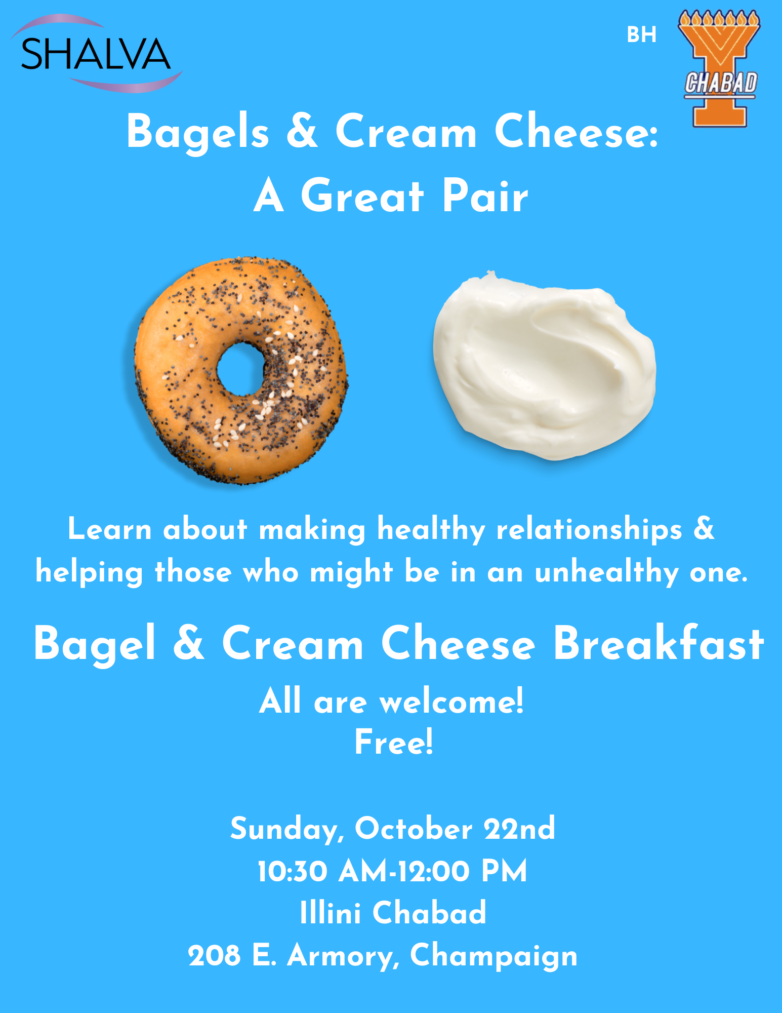 Bagels and Cream Cheese-A Great Pair