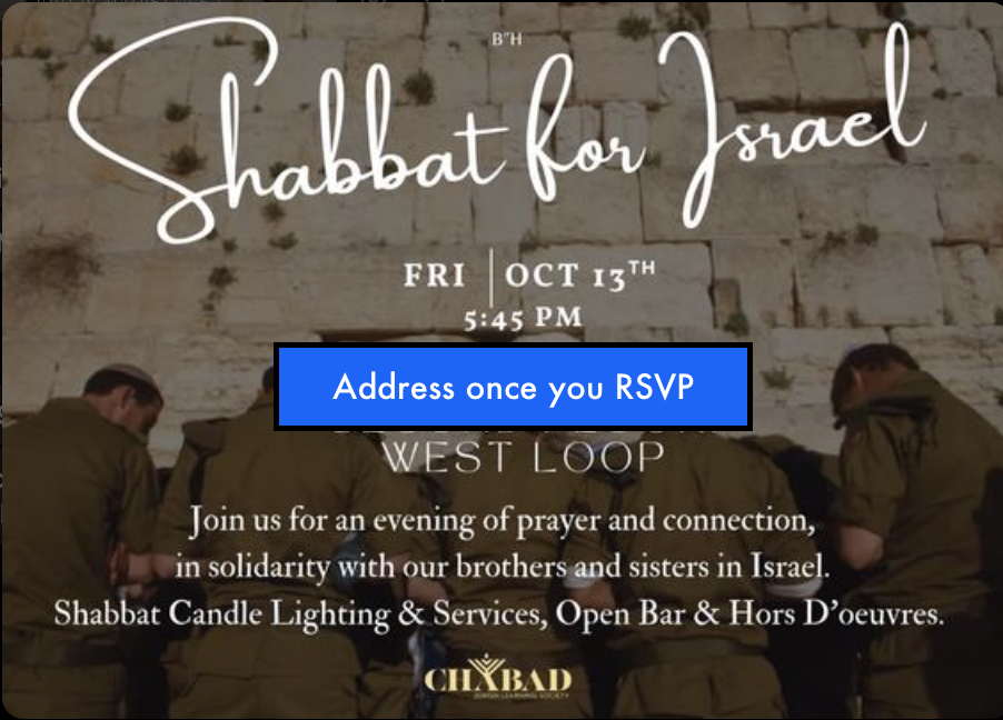 United With Israel - Shabbat Shalom!