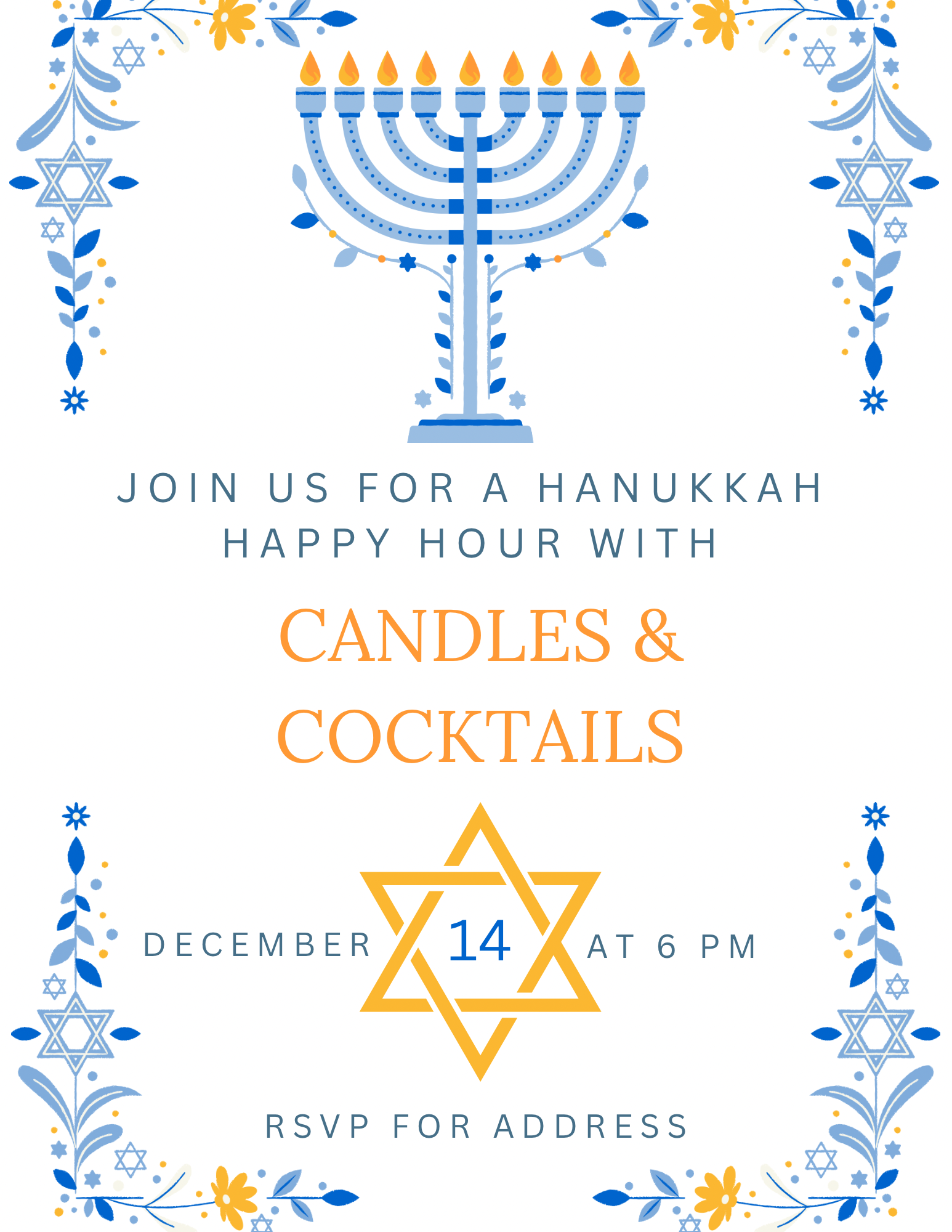 Hanukkah Gala - Jewish Veg