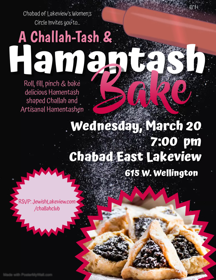 Hamentash & Challah-Tash Bake for Women